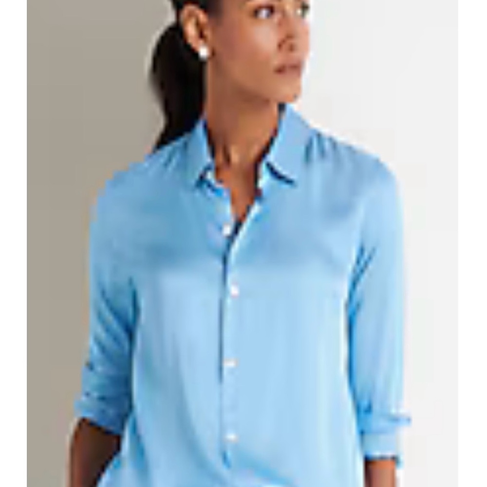 NWT Light Blue Button-Up Shirt